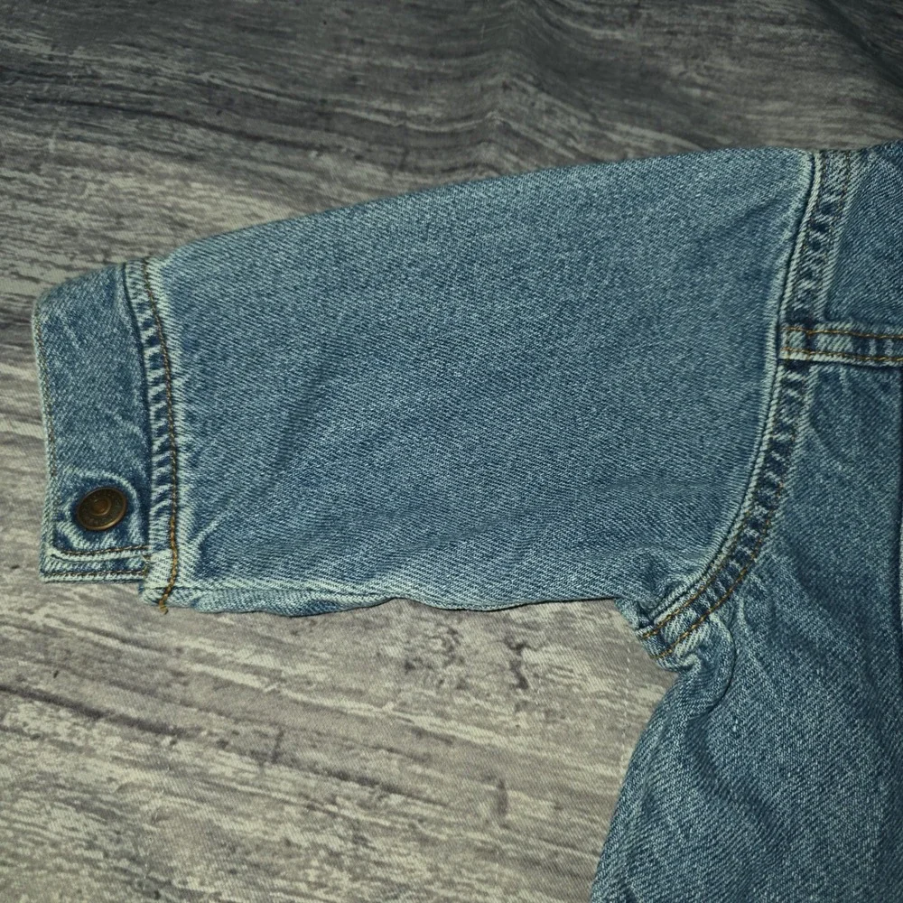 Levis Vintage 90's 18M Baby Denim Trucker Jacket Blue Medium Wash Cotton